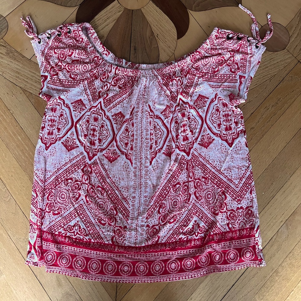 Maurice’s off the shoulder top